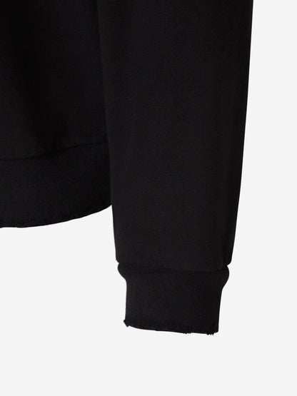 Outlet online Palm Angels Hombre Sudadera Logo Bordado color Negro sku 545-001390 01 - Foto 5