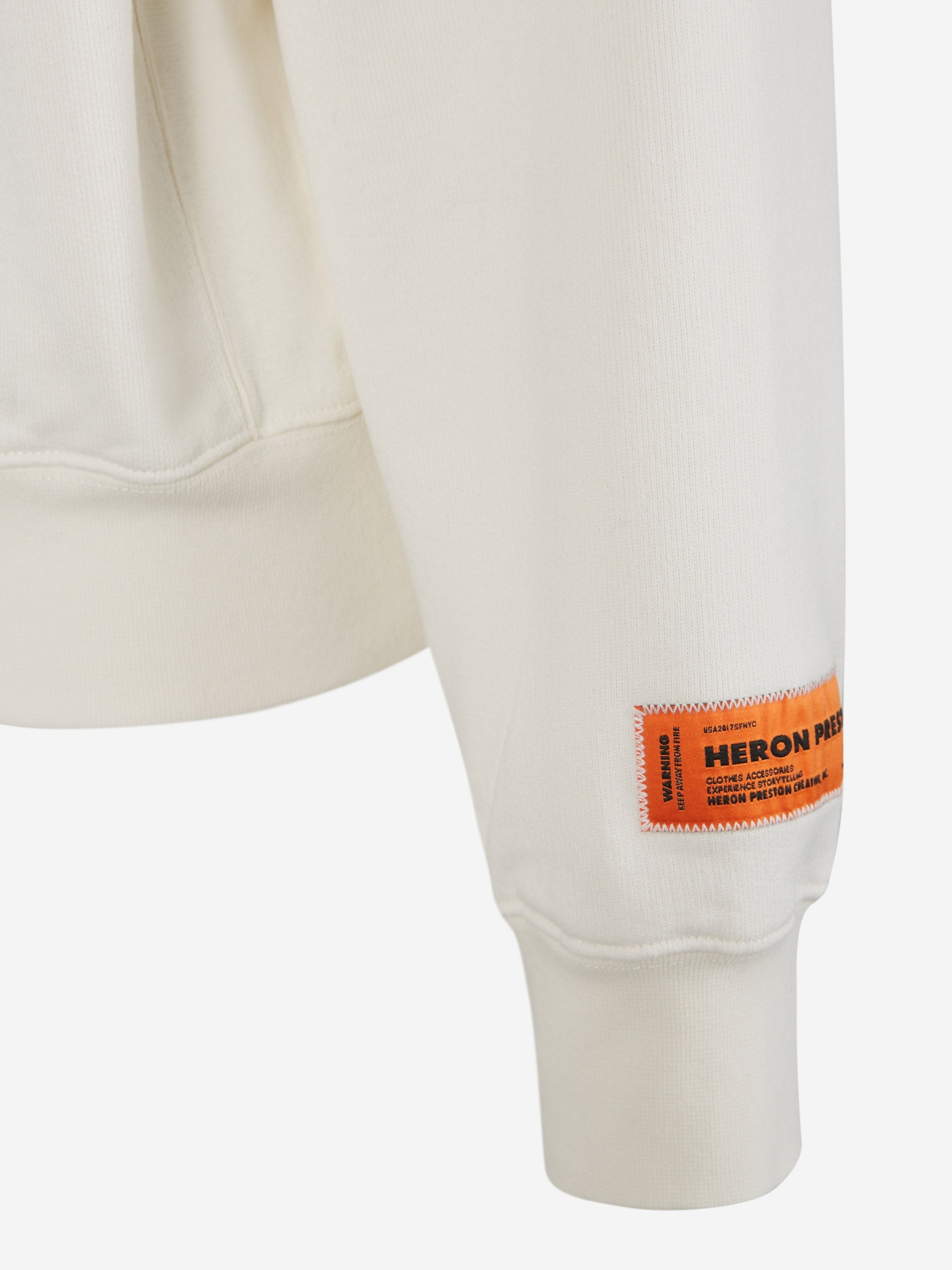 Outlet online Heron Preston Hombre Sudadera Algodón Logo color Blanco sku 545-001397 01 - Foto 5