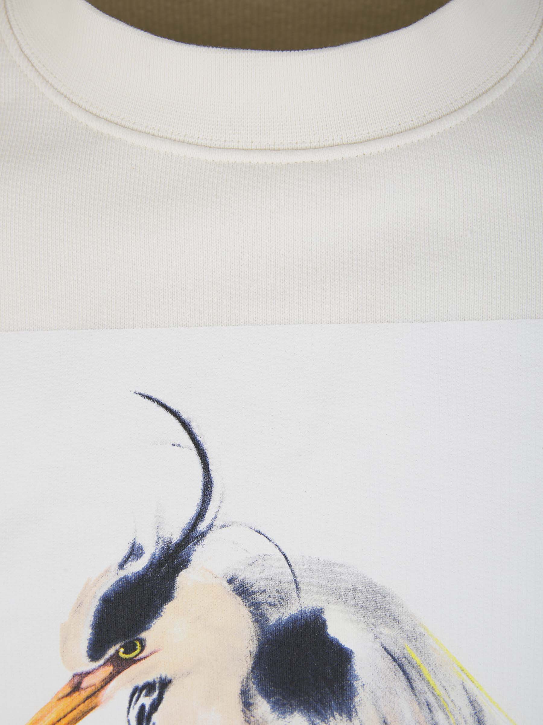 Outlet online Heron Preston Hombre Sudadera Logo Estampado color Blanco sku 545-001398 01 - Foto 3