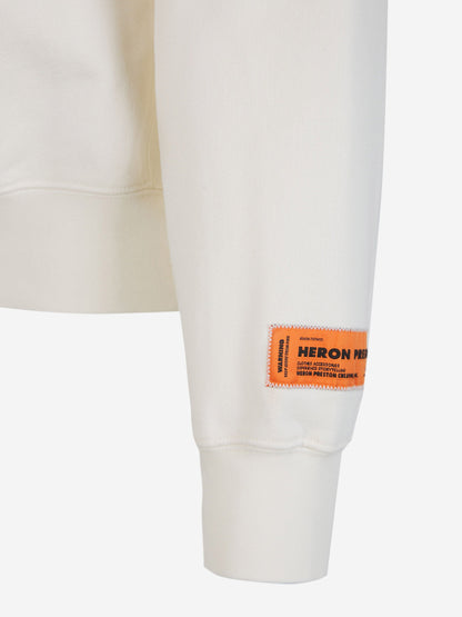 Outlet online Heron Preston Hombre Sudadera Logo Estampado color Blanco sku 545-001398 01 - Foto 4
