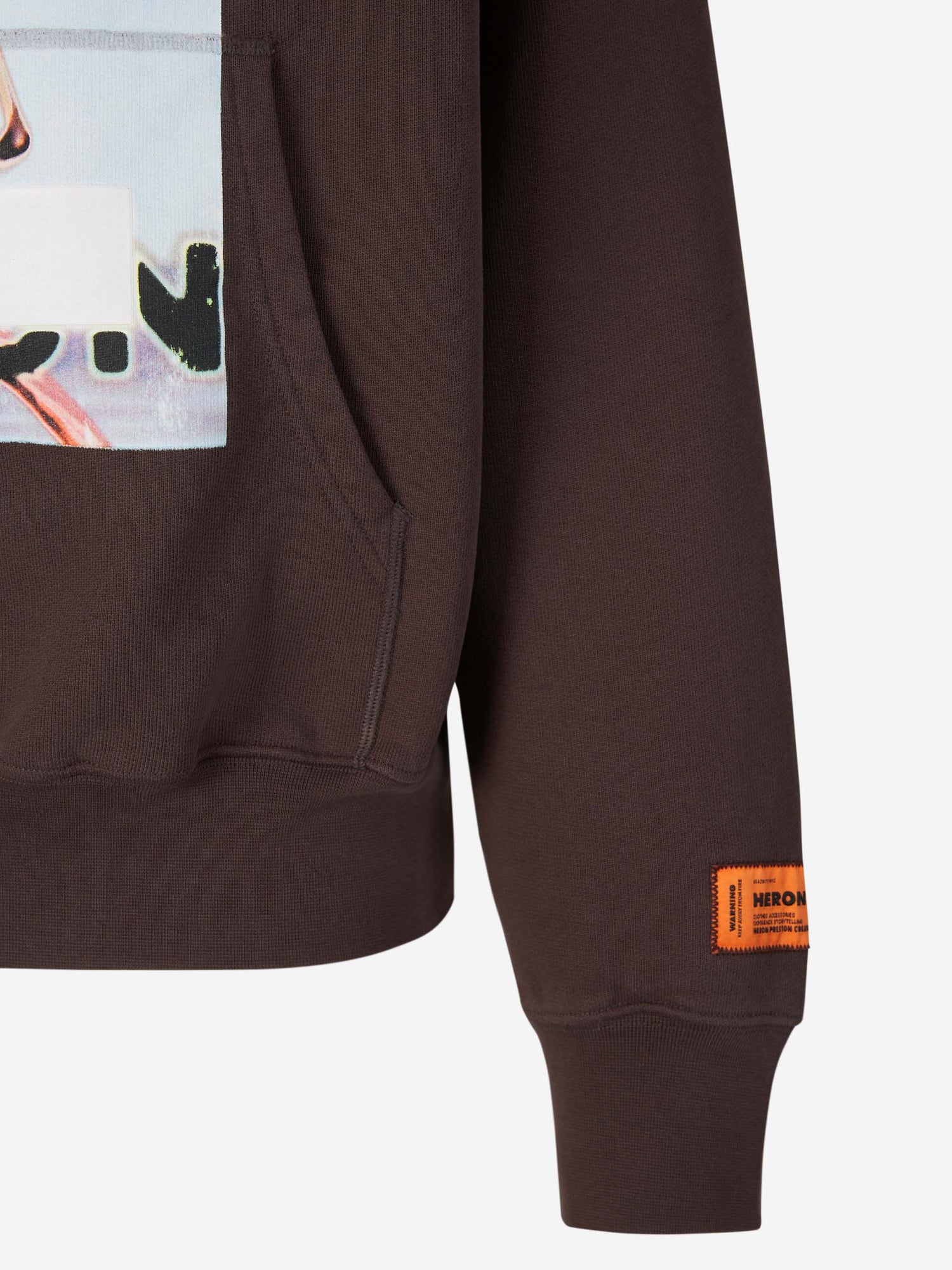 Outlet online Heron Preston Hombre Sudadera Estampada Algodón color Marron sku 545-001399 02 - Foto 8