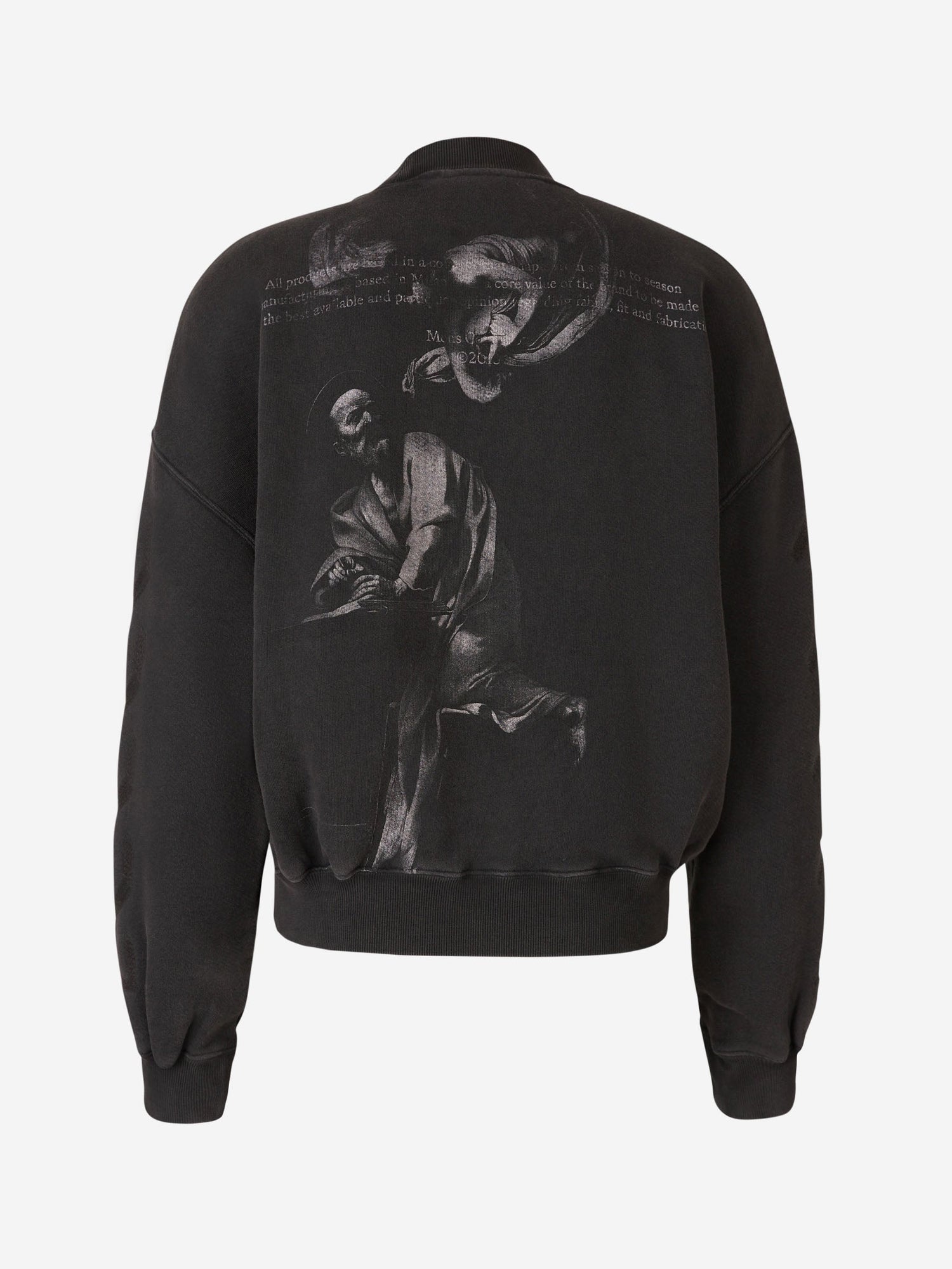 Outlet online Off-White Hombre Sudadera Matthew Over color Gris Piedra sku 545-001408 01 - Foto 2