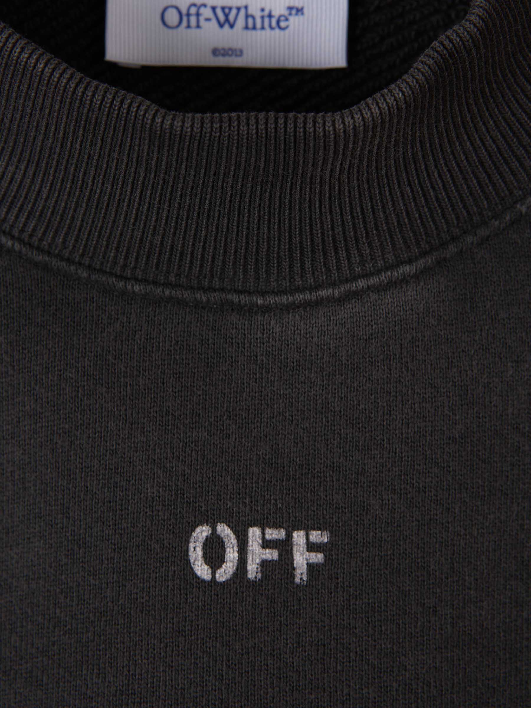 Outlet online Off-White Hombre Sudadera Matthew Over color Gris Piedra sku 545-001408 01 - Foto 3