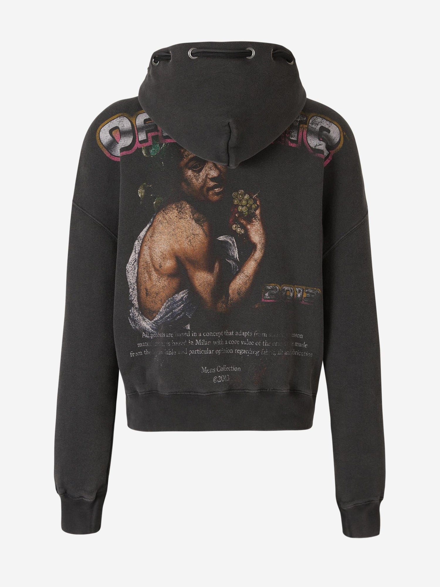 Outlet online Off-White Hombre Sudadera Logo Algodón color Negro sku 545-001414 01 - Foto 2