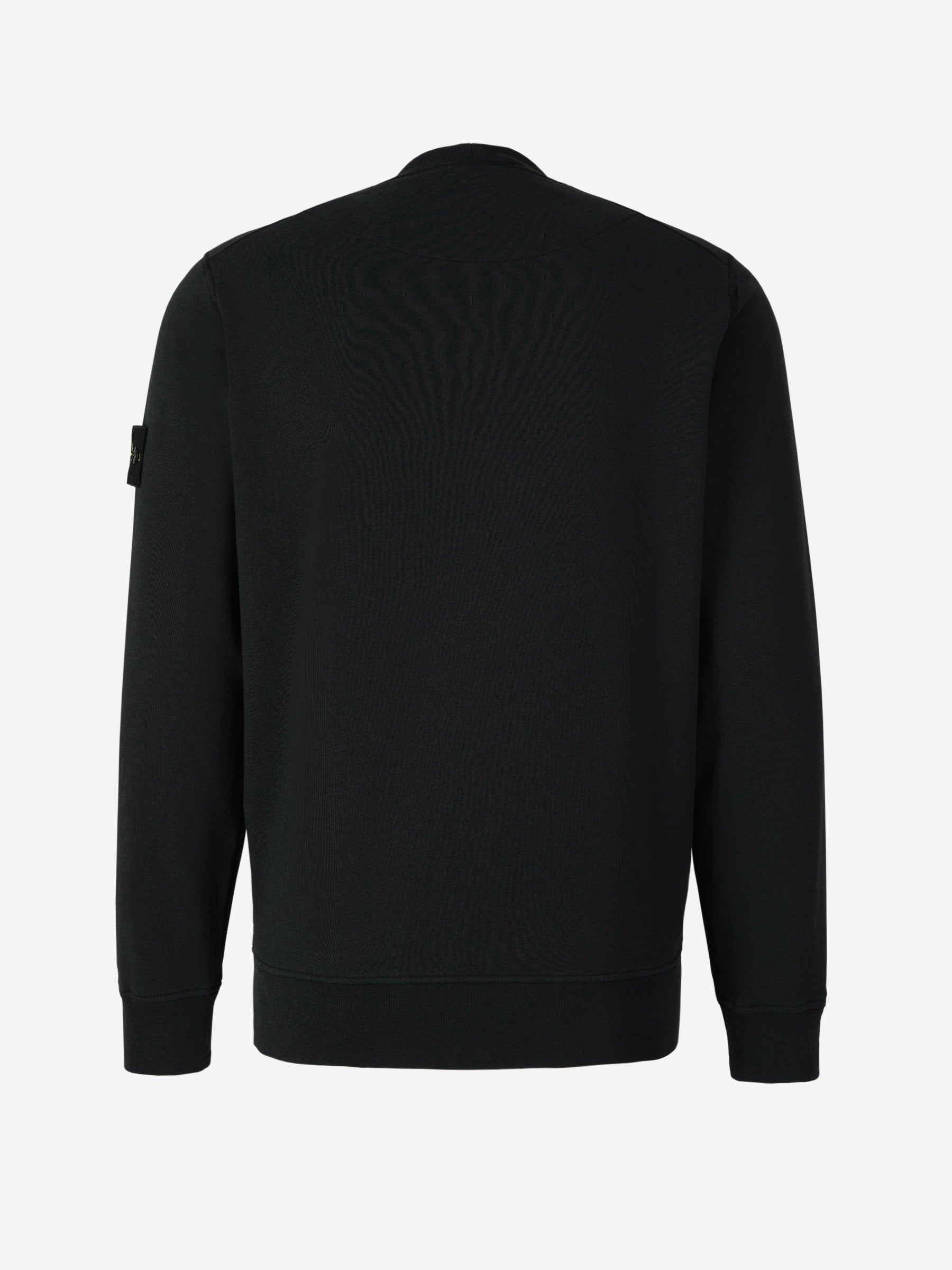 Stone Island Sudadera Logo Parche color Verde Oscuro sku 545-001441 04 - Foto 3