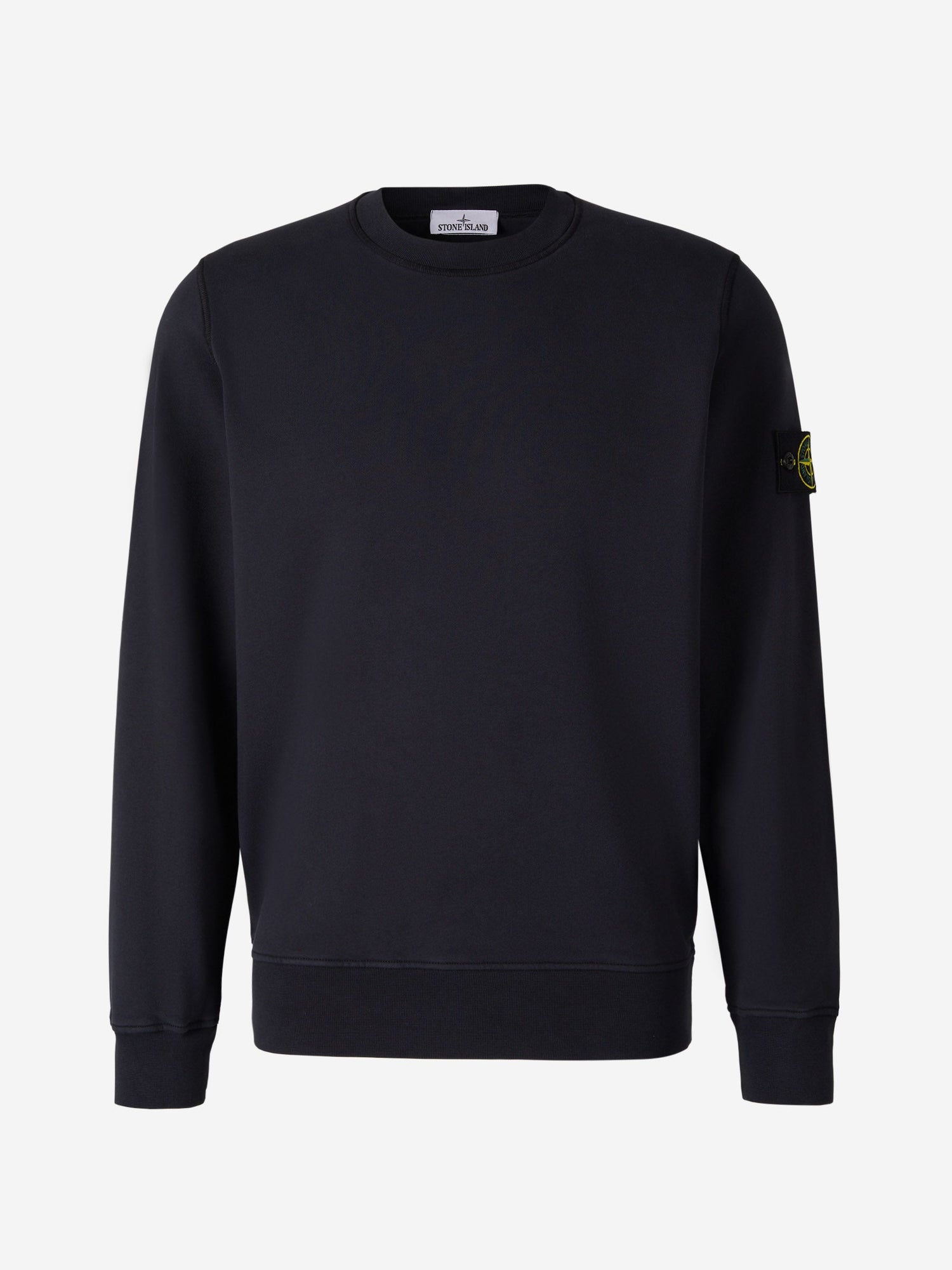 Stone Island Sudadera Logo Parche color Verde Oscuro sku 545-001441 04 - Foto 7