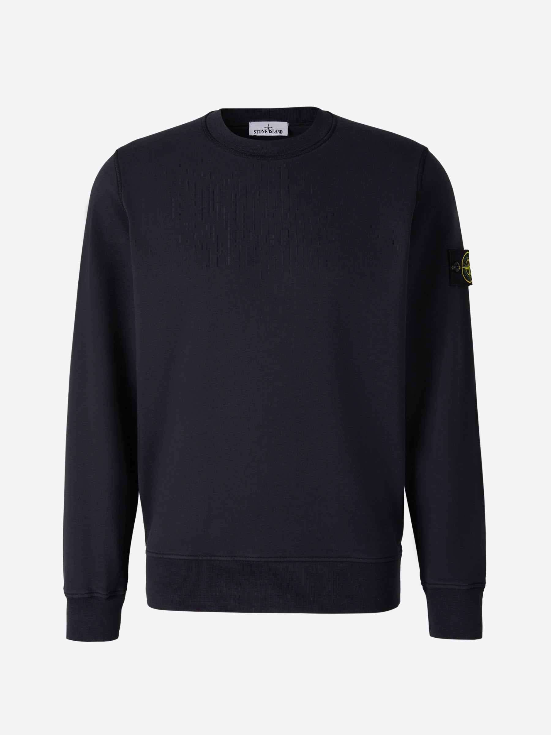 Stone Island Sudadera Logo Parche color Verde Oscuro sku 545-001441 04 - Foto 7