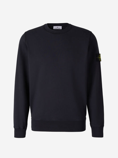 Stone Island Sudadera Logo Parche color Verde Oscuro sku 545-001441 04 - Foto 7