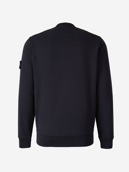 Stone Island Sudadera Logo Parche color Verde Oscuro sku 545-001441 04 - Foto 8
