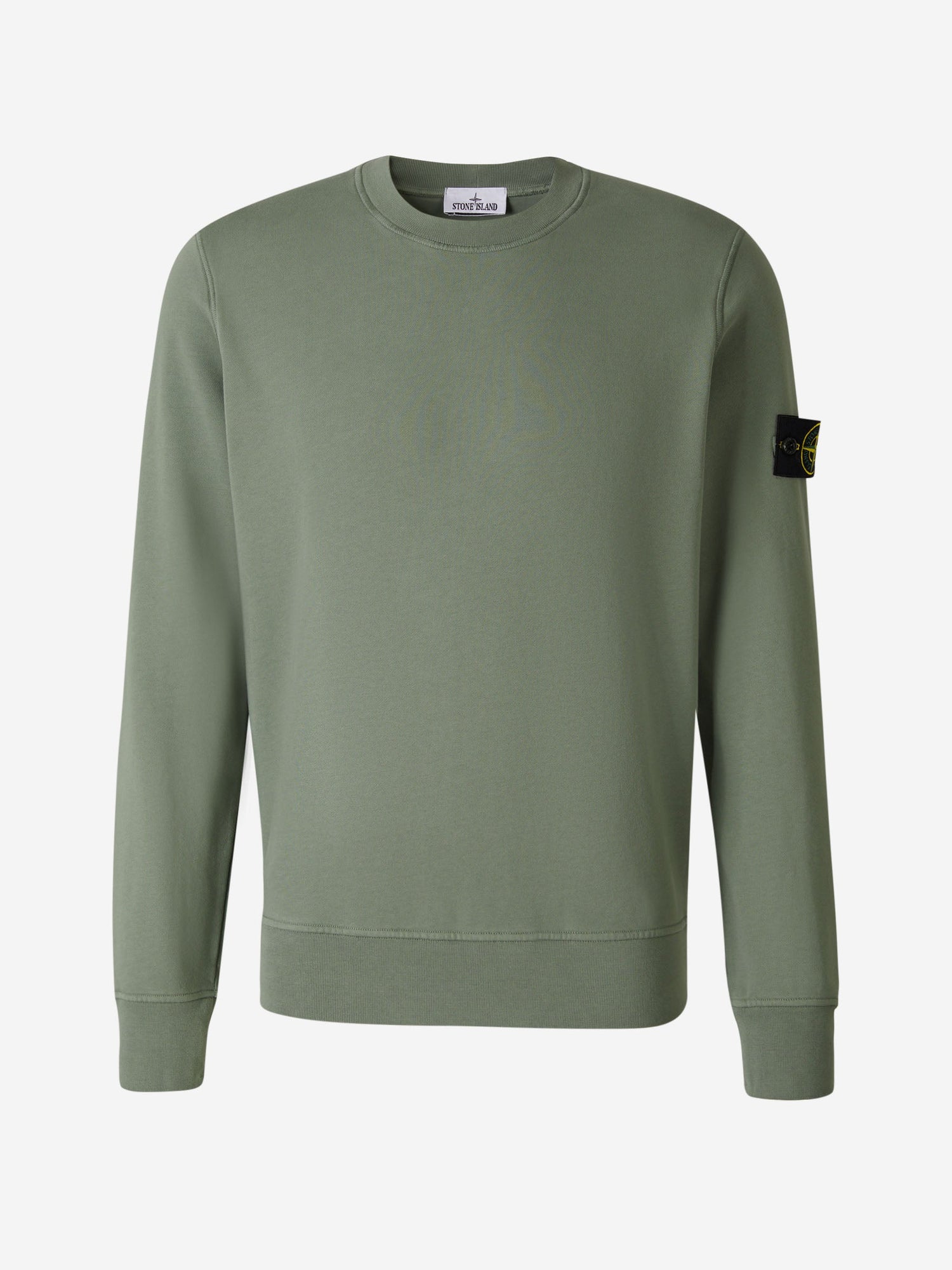 Stone Island Sudadera Logo Parche color Verde Oscuro sku 545-001441 04 - Foto 16