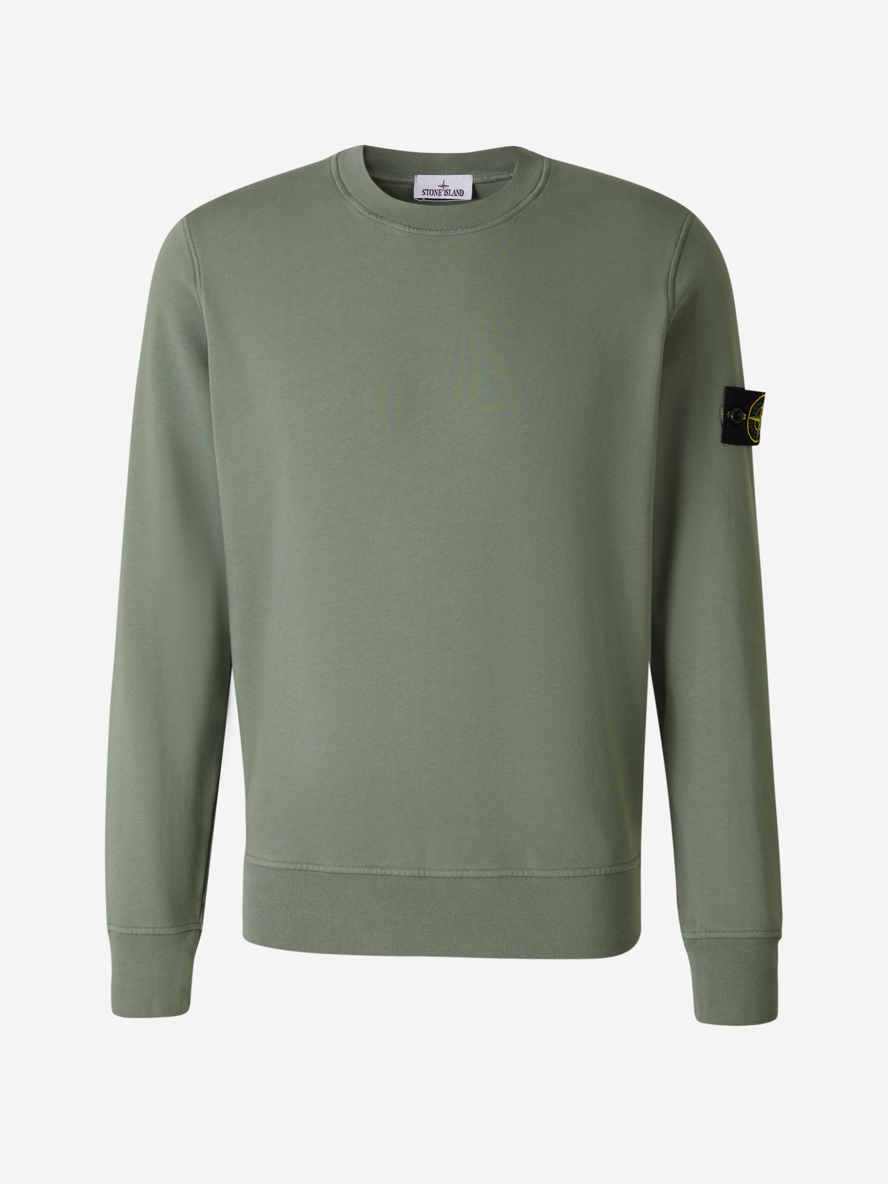 Stone Island Sudadera Logo Parche color Verde Oscuro sku 545-001441 04 - Foto 16