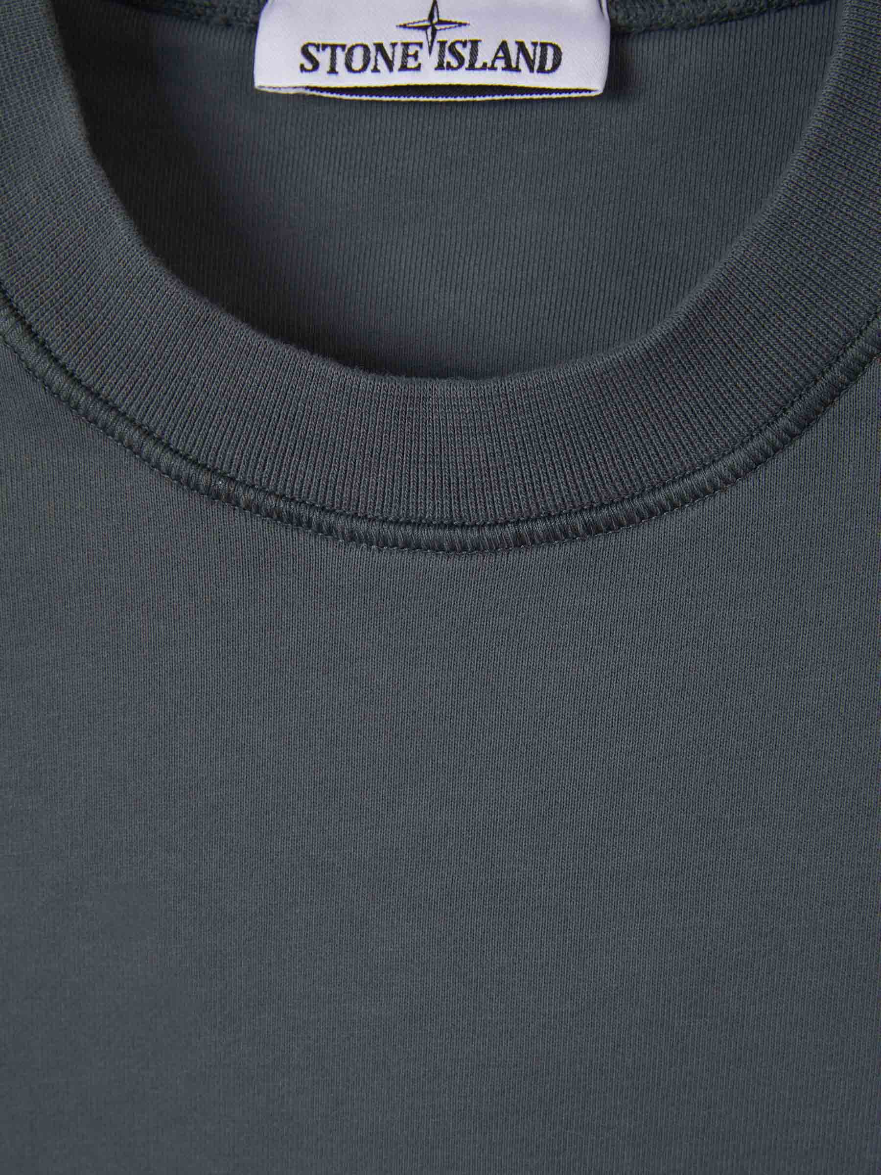 Stone Island Sudadera Logo Parche color Verde Oscuro sku 545-001441 04 - Foto 23