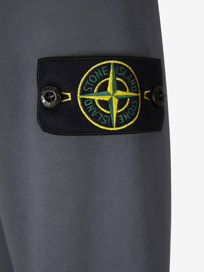 Stone Island Sudadera Logo Parche color Verde Oscuro sku 545-001441 04 - Foto 24