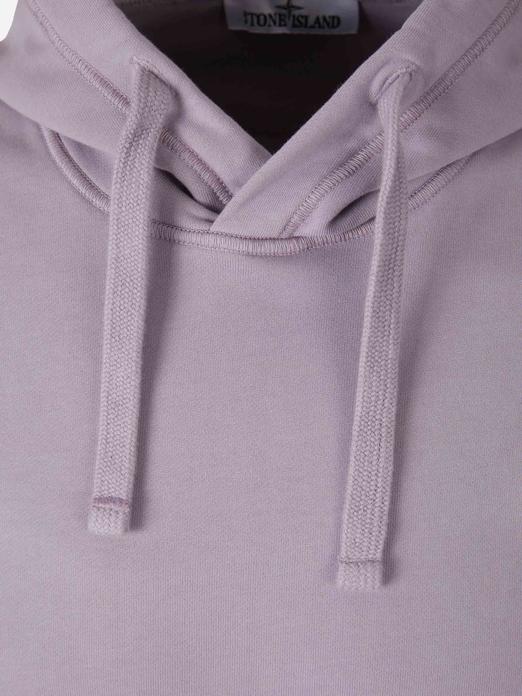 Outlet online Stone Island Hombre Sudadera Logo Parche color Lila sku 545-001442 04 - Foto 18