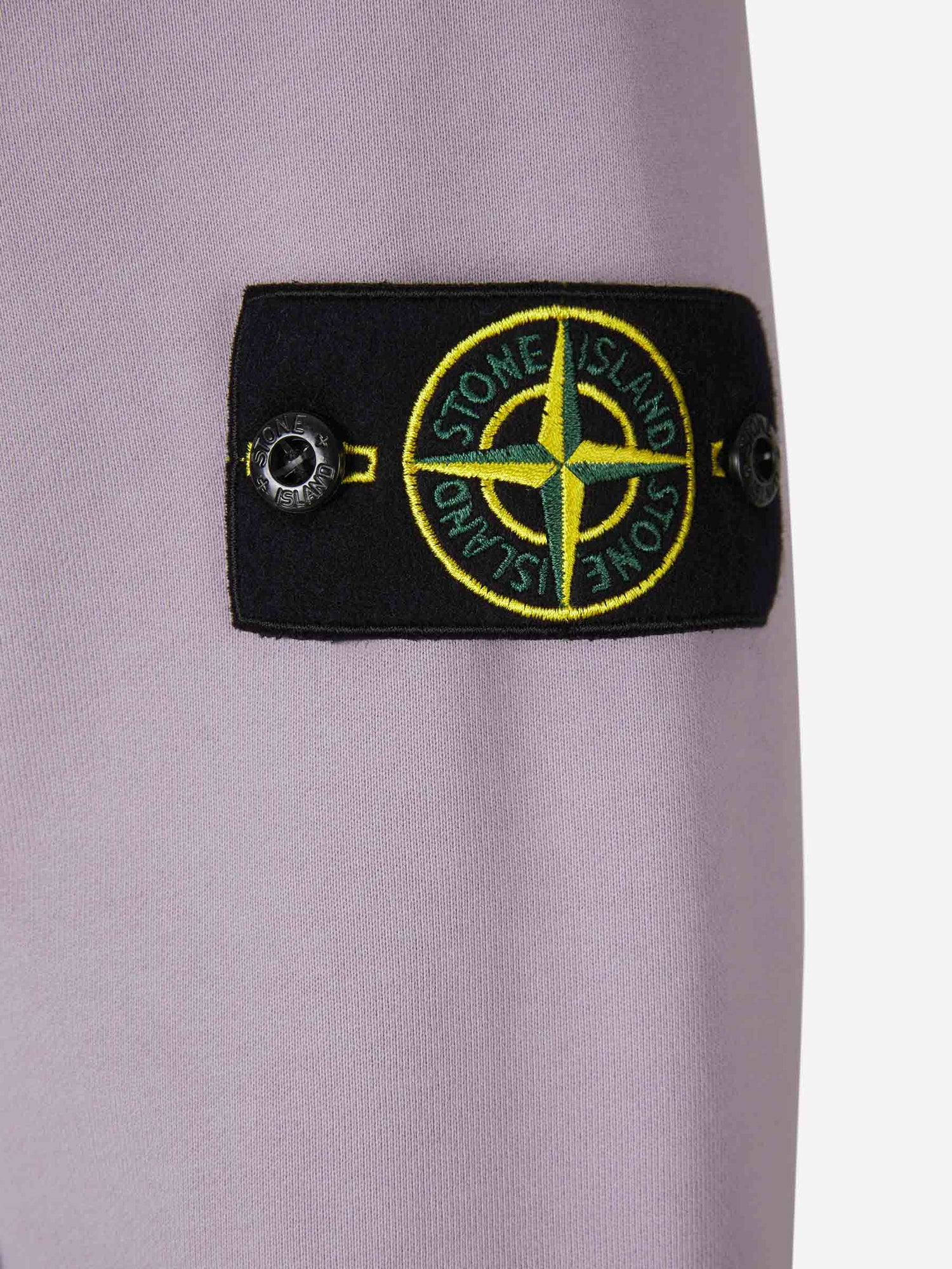 Outlet online Stone Island Hombre Sudadera Logo Parche color Lila sku 545-001442 04 - Foto 20