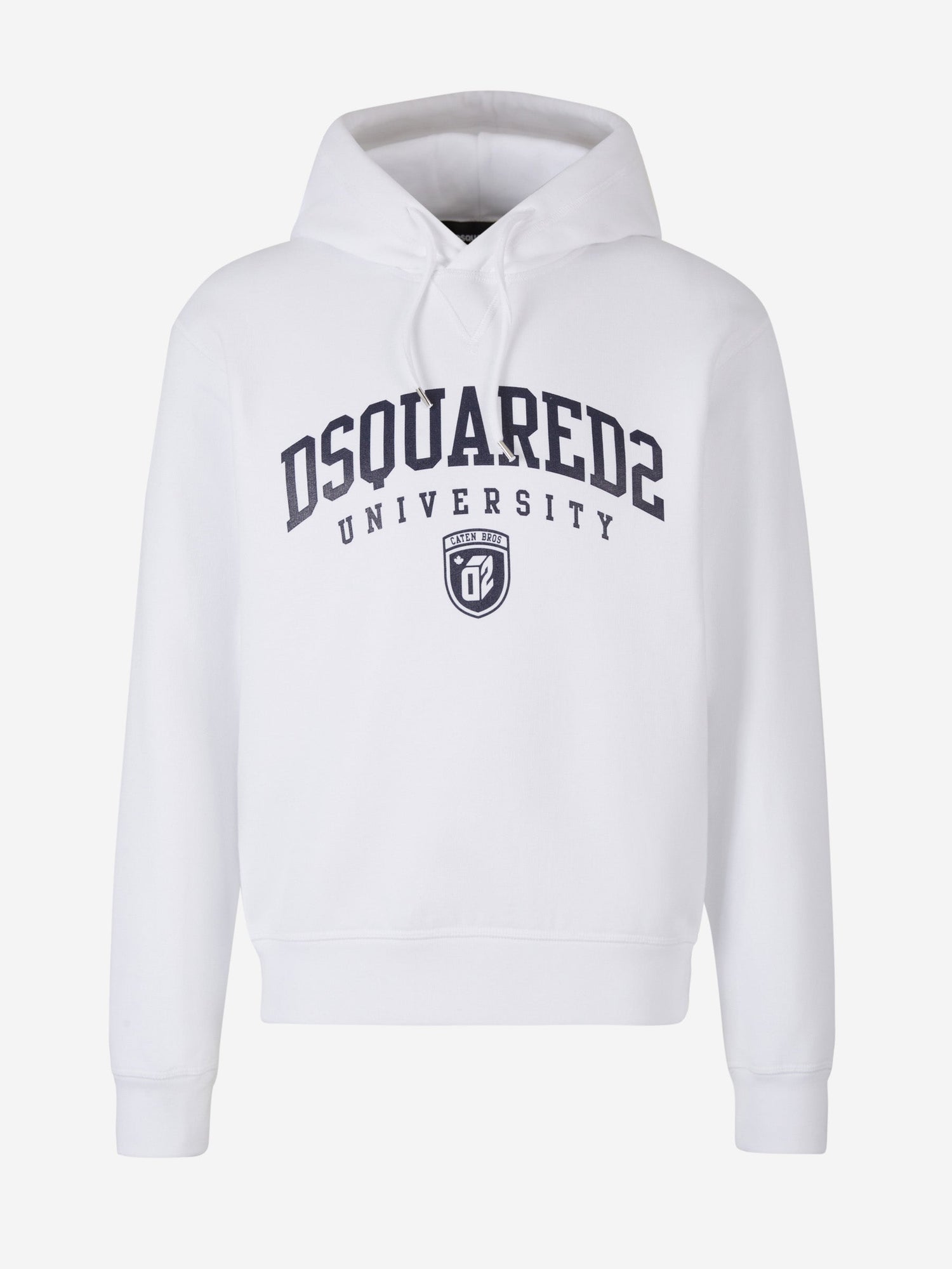 Outlet online Dsquared2 Hombre Sudadera Capucha Logo color Blanco sku 545-001447 01 - Foto 1