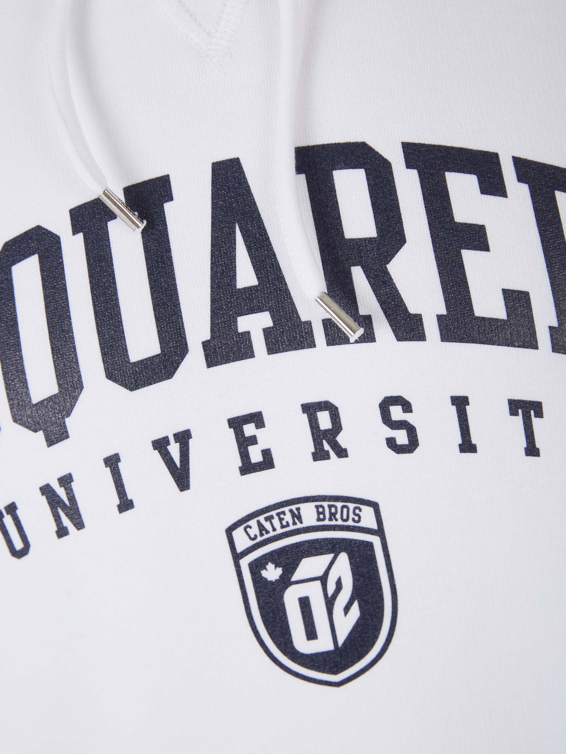 Outlet online Dsquared2 Hombre Sudadera Capucha Logo color Blanco sku 545-001447 01 - Foto 4