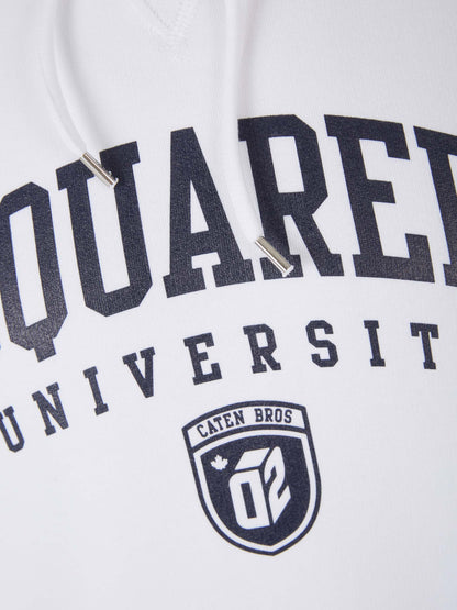 Outlet online Dsquared2 Hombre Sudadera Capucha Logo color Blanco sku 545-001447 01 - Foto 4
