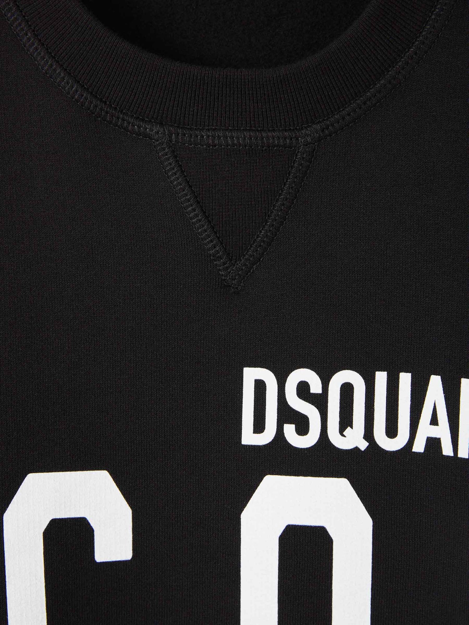 Outlet online Dsquared2 Hombre Sudadera Algodón Logo color Negro sku 545-001448 01 - Foto 3
