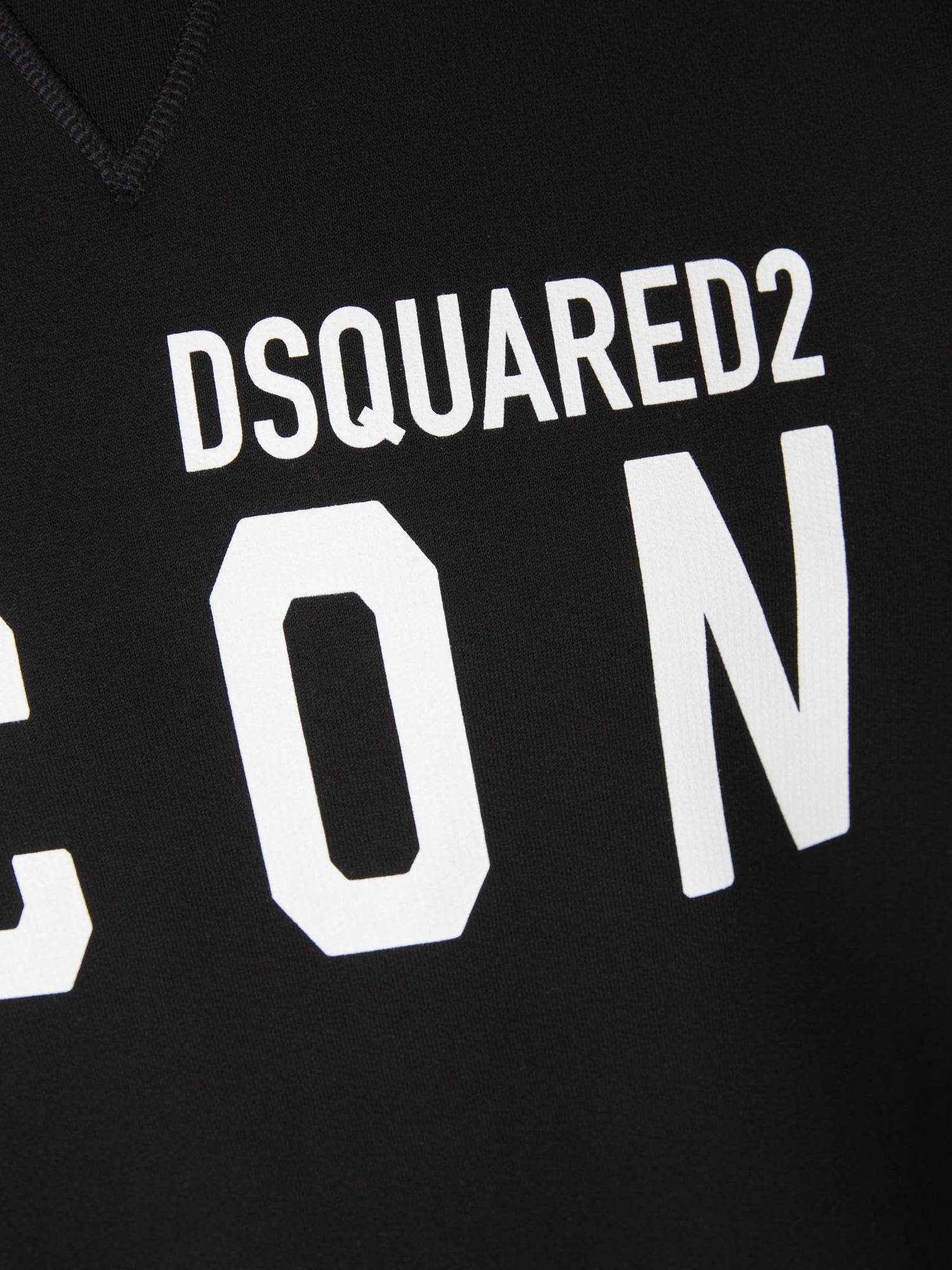 Outlet online Dsquared2 Hombre Sudadera Algodón Logo color Negro sku 545-001448 01 - Foto 4