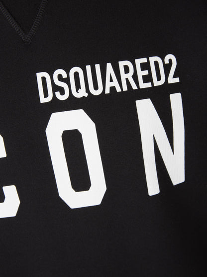 Outlet online Dsquared2 Hombre Sudadera Algodón Logo color Negro sku 545-001448 01 - Foto 4