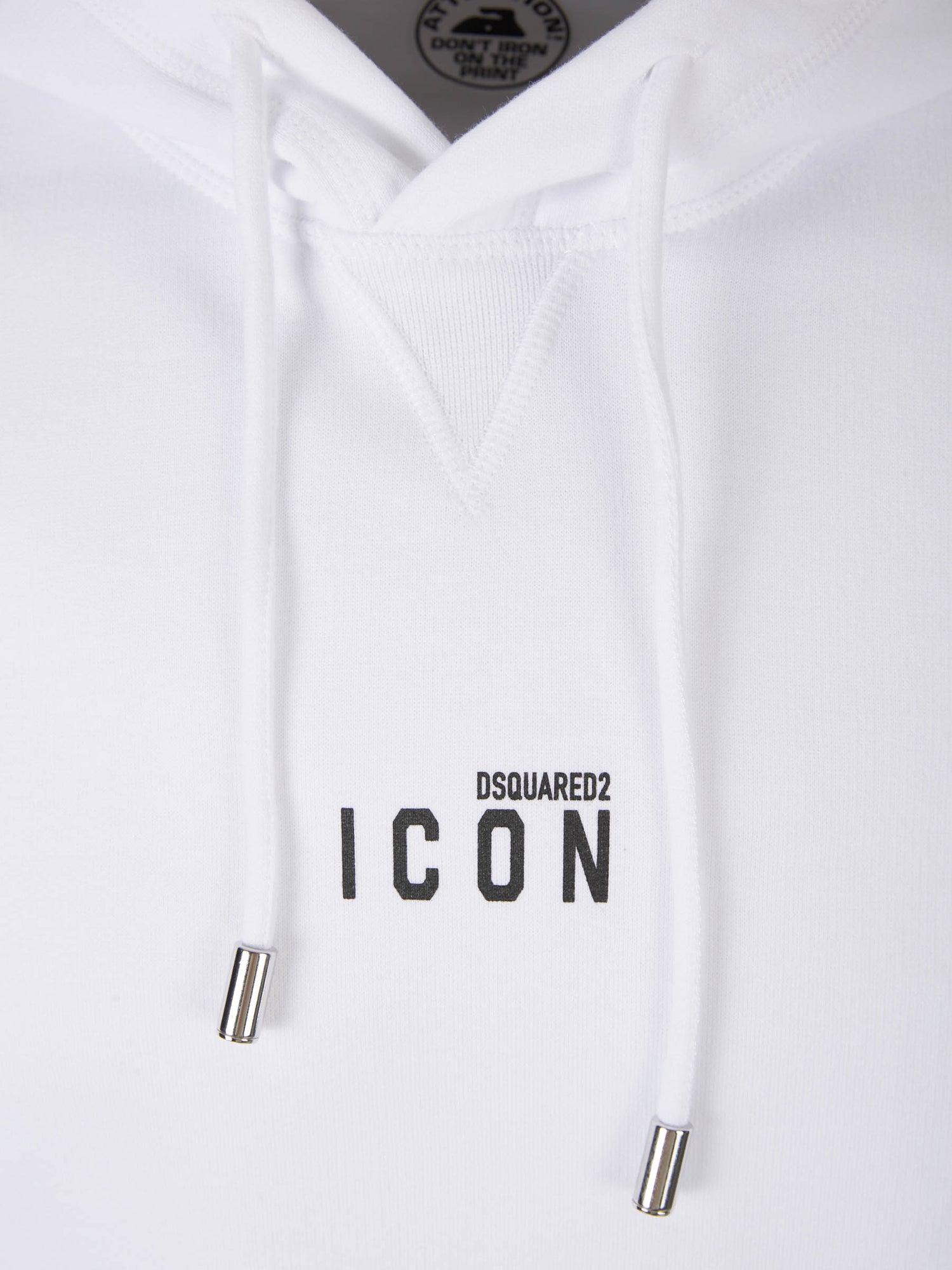 Outlet online Dsquared2 Hombre Sudadera Capucha Logo color Blanco sku 545-001449 01 - Foto 3
