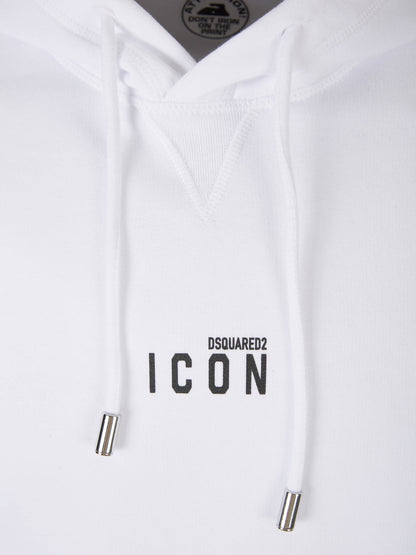 Outlet online Dsquared2 Hombre Sudadera Capucha Logo color Blanco sku 545-001449 01 - Foto 3