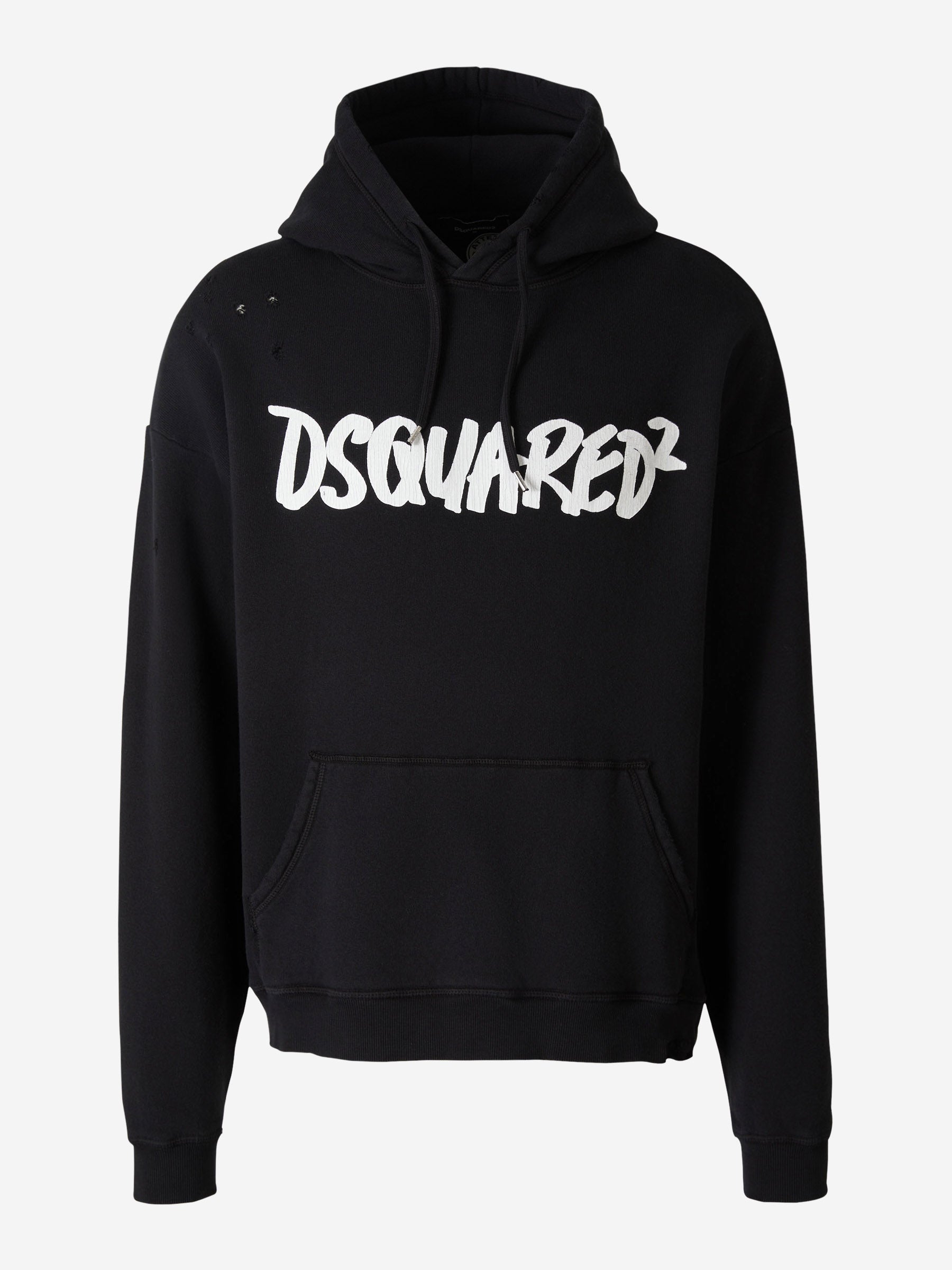 Outlet online Dsquared2 Hombre Sudadera Hercalina Dyed color Negro sku 545-001451 02 - Foto 5