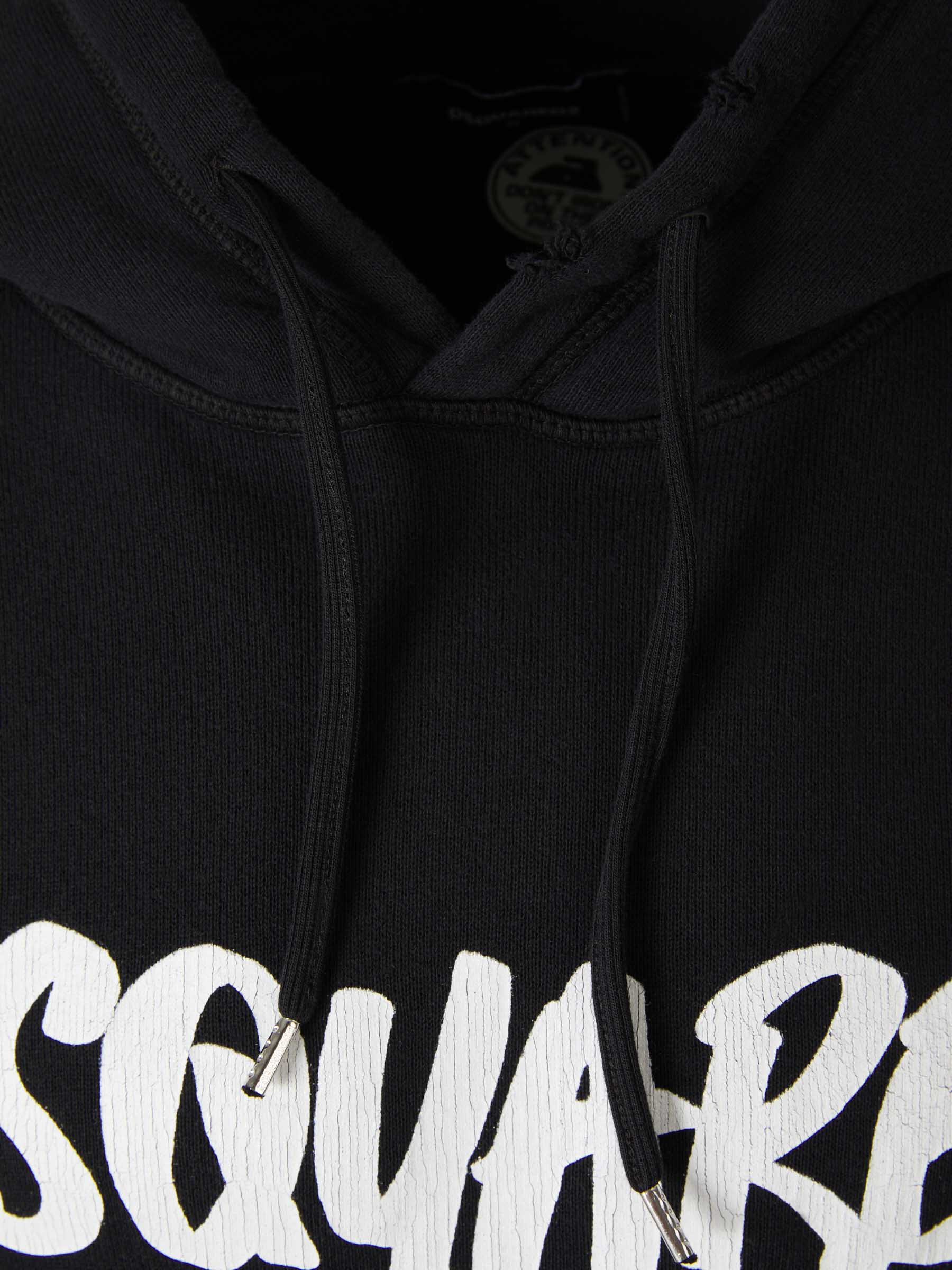 Outlet online Dsquared2 Hombre Sudadera Hercalina Dyed color Negro sku 545-001451 02 - Foto 7