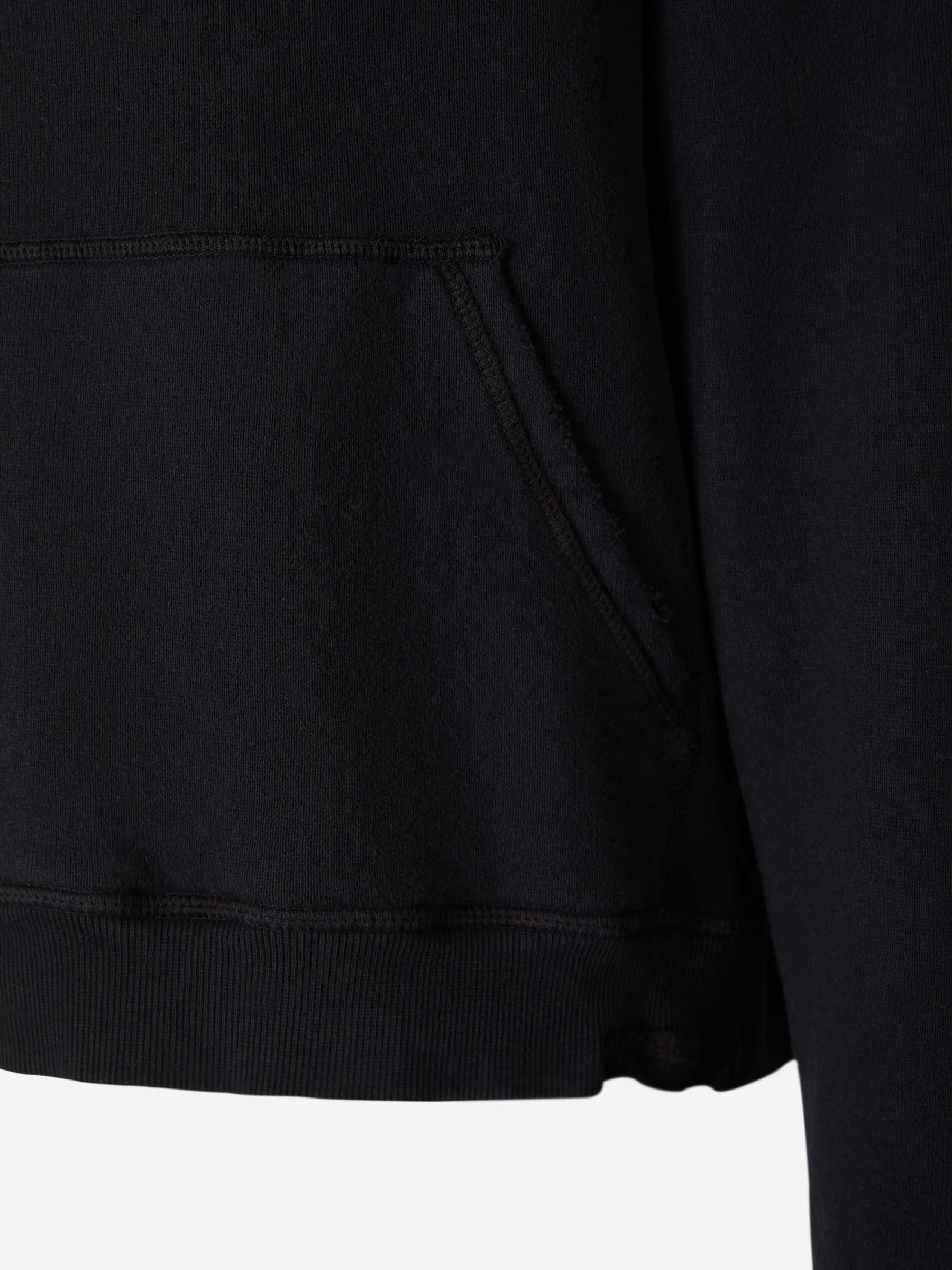 Outlet online Dsquared2 Hombre Sudadera Hercalina Dyed color Negro sku 545-001451 02 - Foto 9