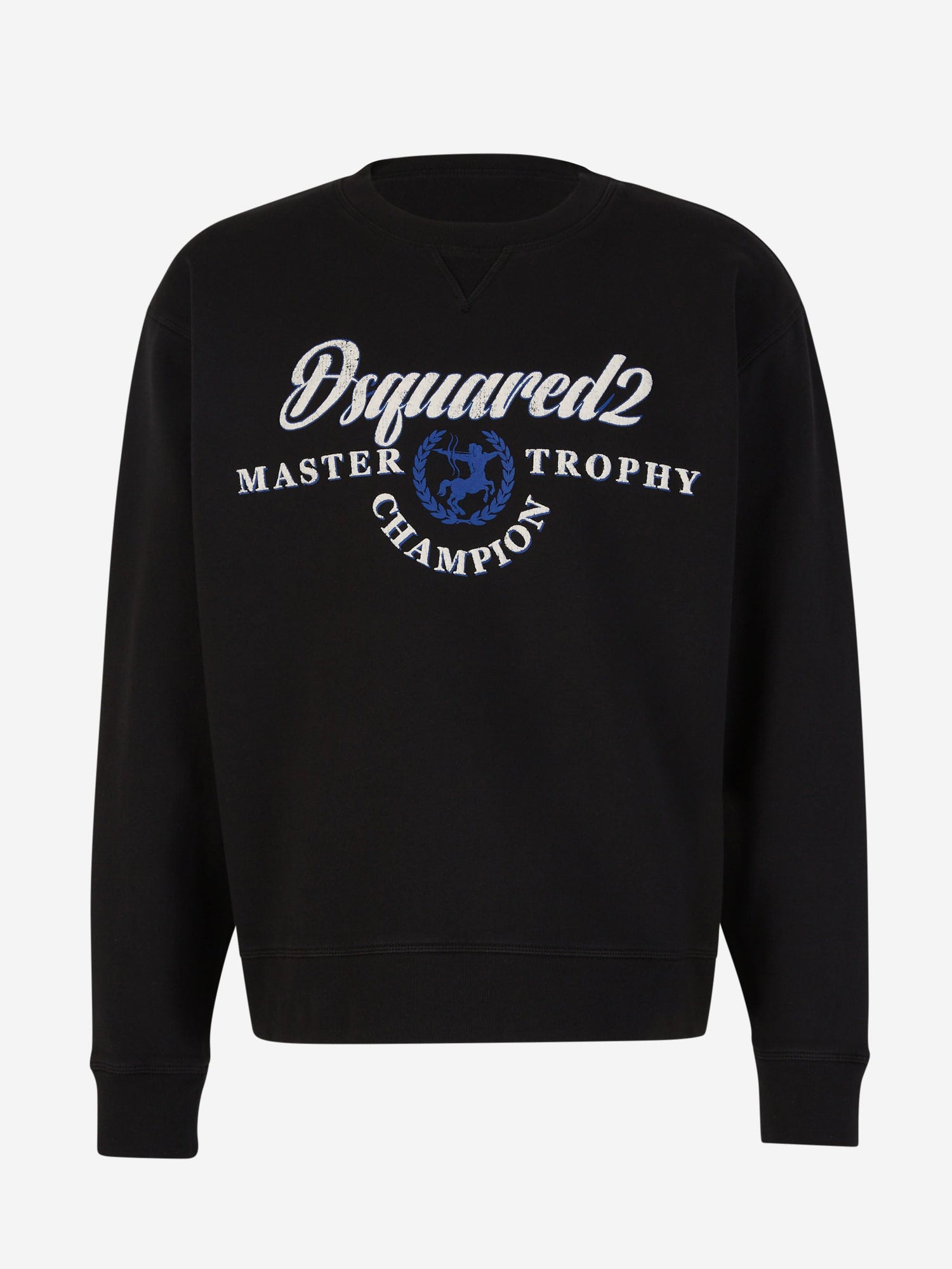Outlet online Dsquared2 Hombre Sudadera Algodón Logo color Negro sku 545-001452 01 - Foto 1
