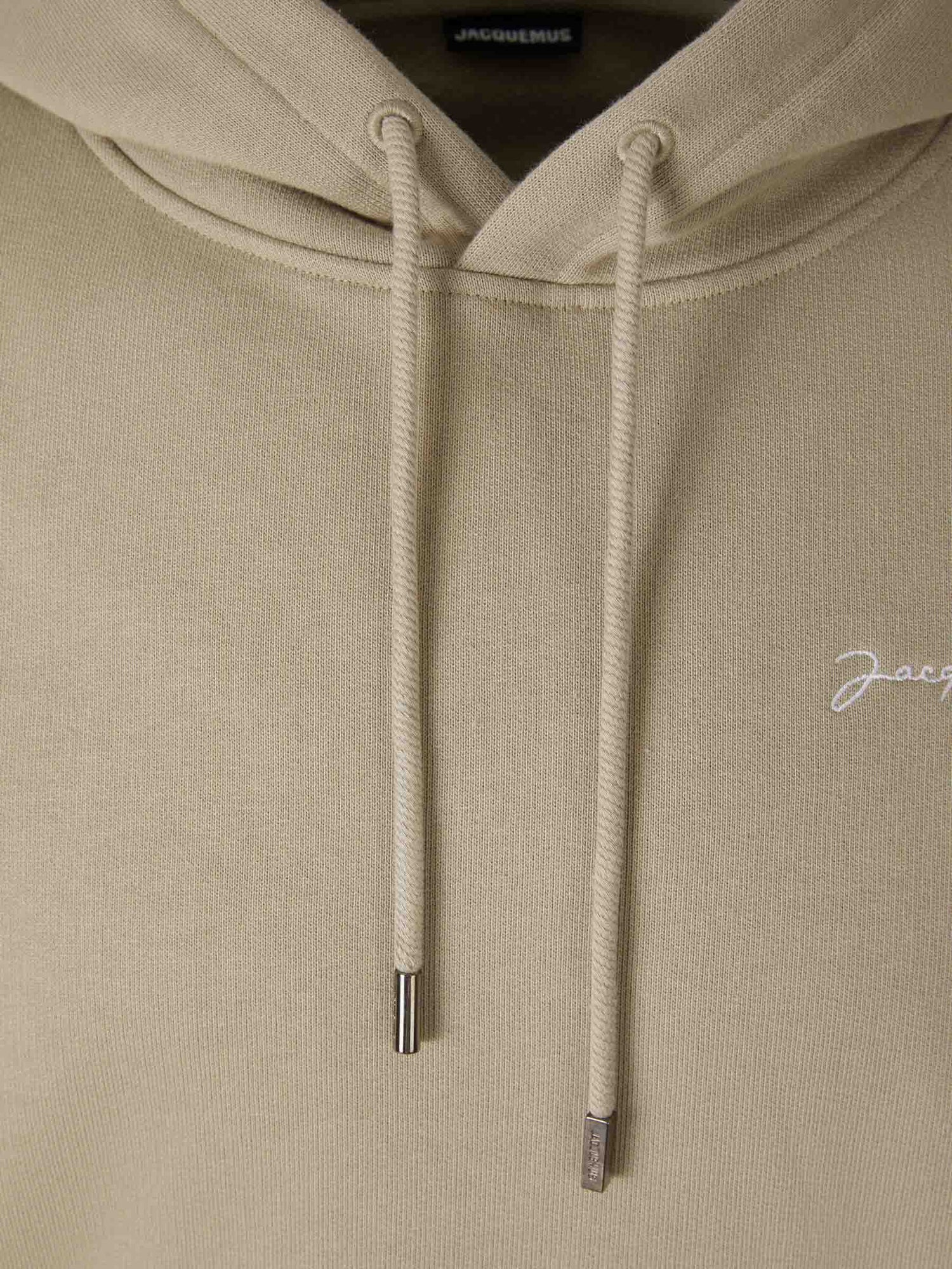 Outlet online Jacquemus Hombre Sudadera Le Sweatshirt Brodé color Marron sku 545-001453 02 - Foto 4