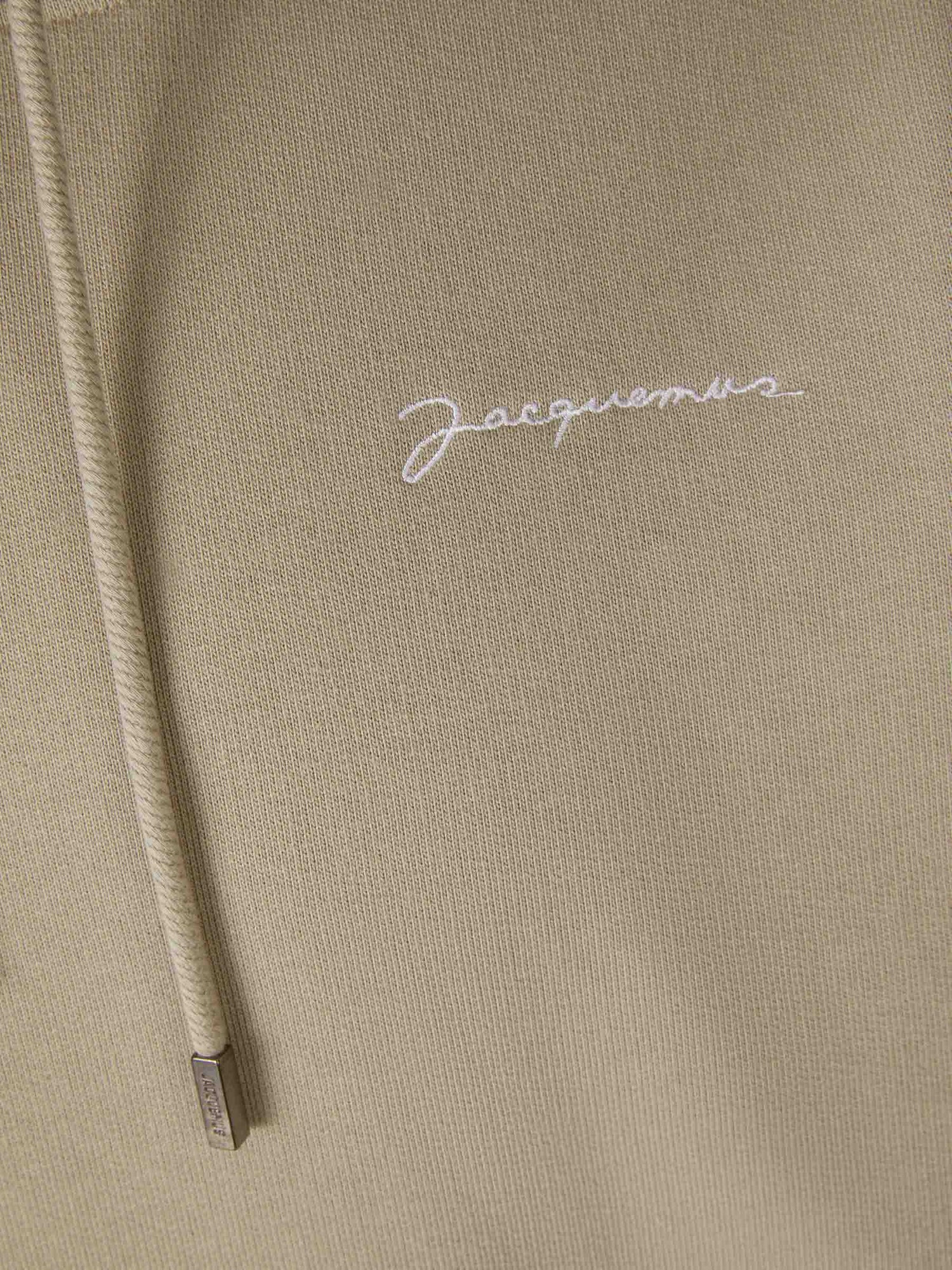 Outlet online Jacquemus Hombre Sudadera Le Sweatshirt Brodé color Marron sku 545-001453 02 - Foto 5