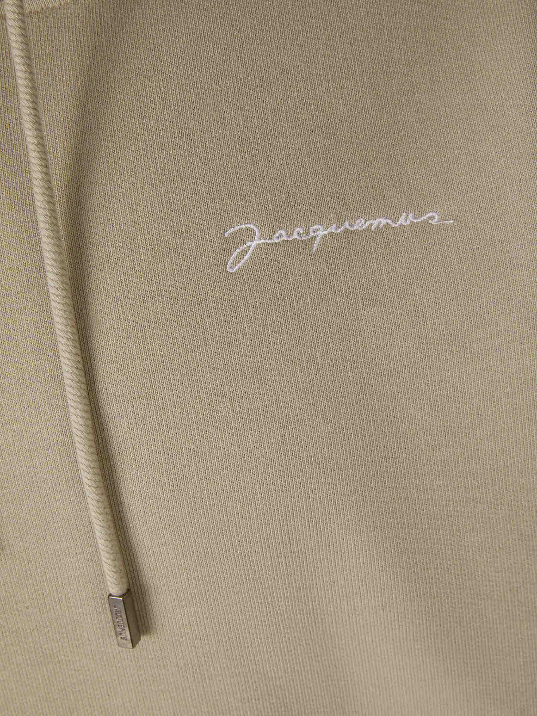 Outlet online Jacquemus Hombre Sudadera Le Sweatshirt Brodé color Marron sku 545-001453 02 - Foto 5