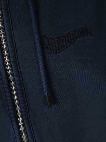 Outlet online Jacquemus Hombre Sudadera Le Sweater Camargue color Azul Marino sku 545-001454 02 - Foto 11