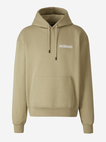 Outlet online Jacquemus Hombre Sudadera Le Sweatshirt color Beis sku 545-001455 01 - Foto 7