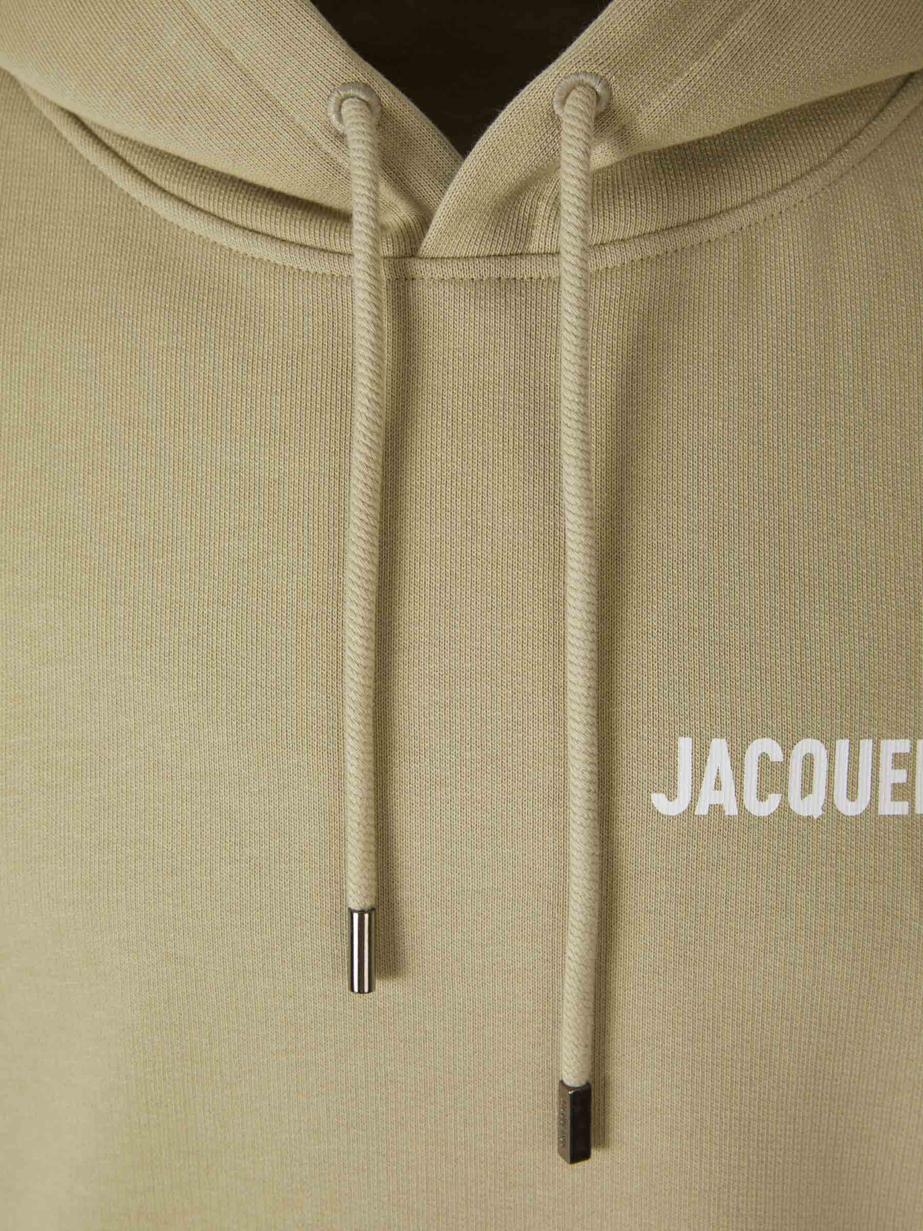 Outlet online Jacquemus Hombre Sudadera Le Sweatshirt color Beis sku 545-001455 01 - Foto 10