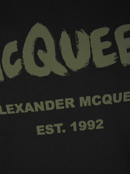 Outlet online McQueen Hombre Sudadera Algodón Estampado color Negro sku 545-001526 01 - Foto 4