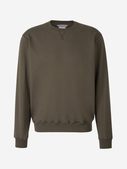 Santa Eulalia Hombre Barcelona Sudadera Lisa Algodón color Verde Militar sku 545-001604 04 - Foto 1