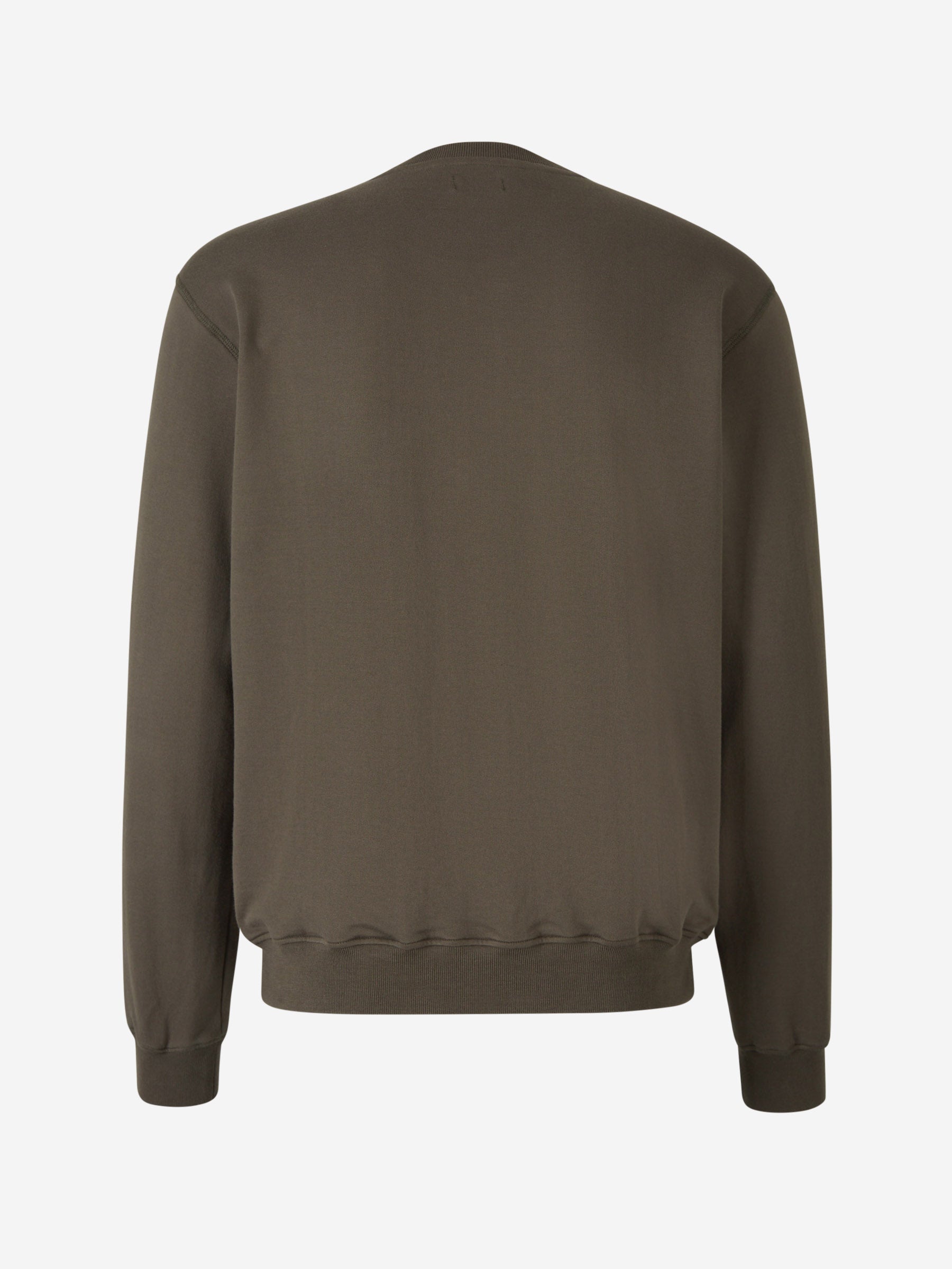 Santa Eulalia Hombre Barcelona Sudadera Lisa Algodón color Verde Militar sku 545-001604 04 - Foto 2