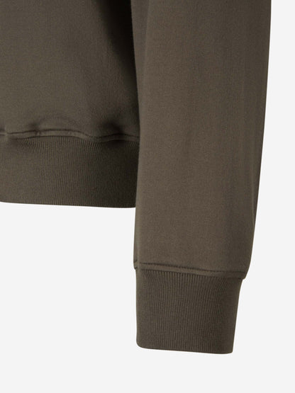 Santa Eulalia Hombre Barcelona Sudadera Lisa Algodón color Verde Militar sku 545-001604 04 - Foto 4