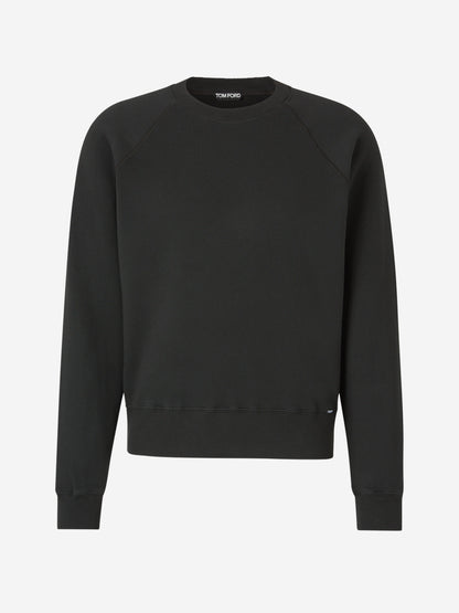 Outlet online Tom Ford Hombre Sudadera Lisa Algodón color Negro sku 545-001623 01 - Foto 1