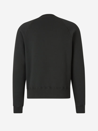 Outlet online Tom Ford Hombre Sudadera Lisa Algodón color Negro sku 545-001623 01 - Foto 2