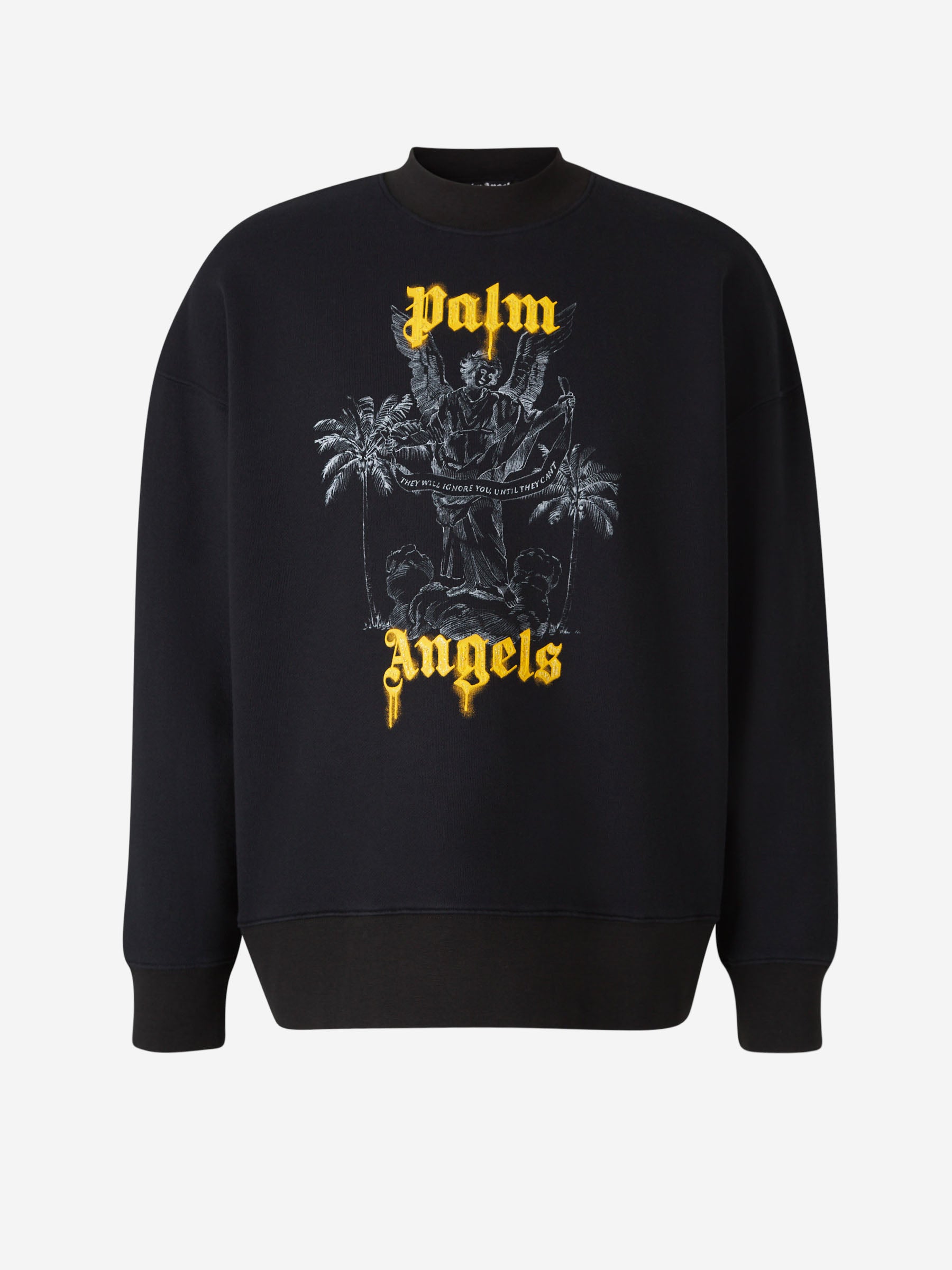 Outlet online Palm Angels Hombre Sudadera Motivo Pencil Logo color Negro sku 545-001639 01 - Foto 1
