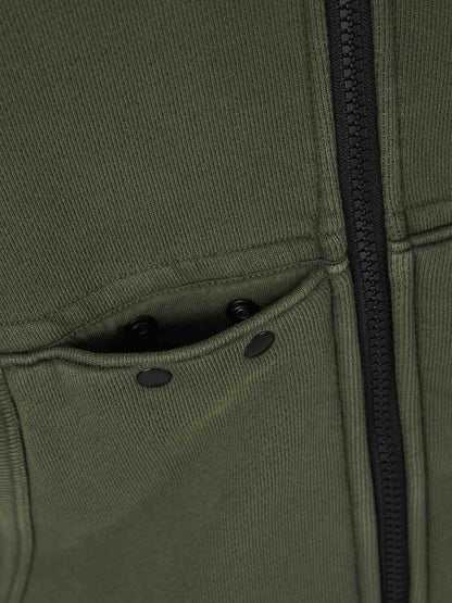 Outlet online Stone Island Hombre Sudadera Capucha Algodón color Verde Militar sku 545-001661 01 - Foto 4