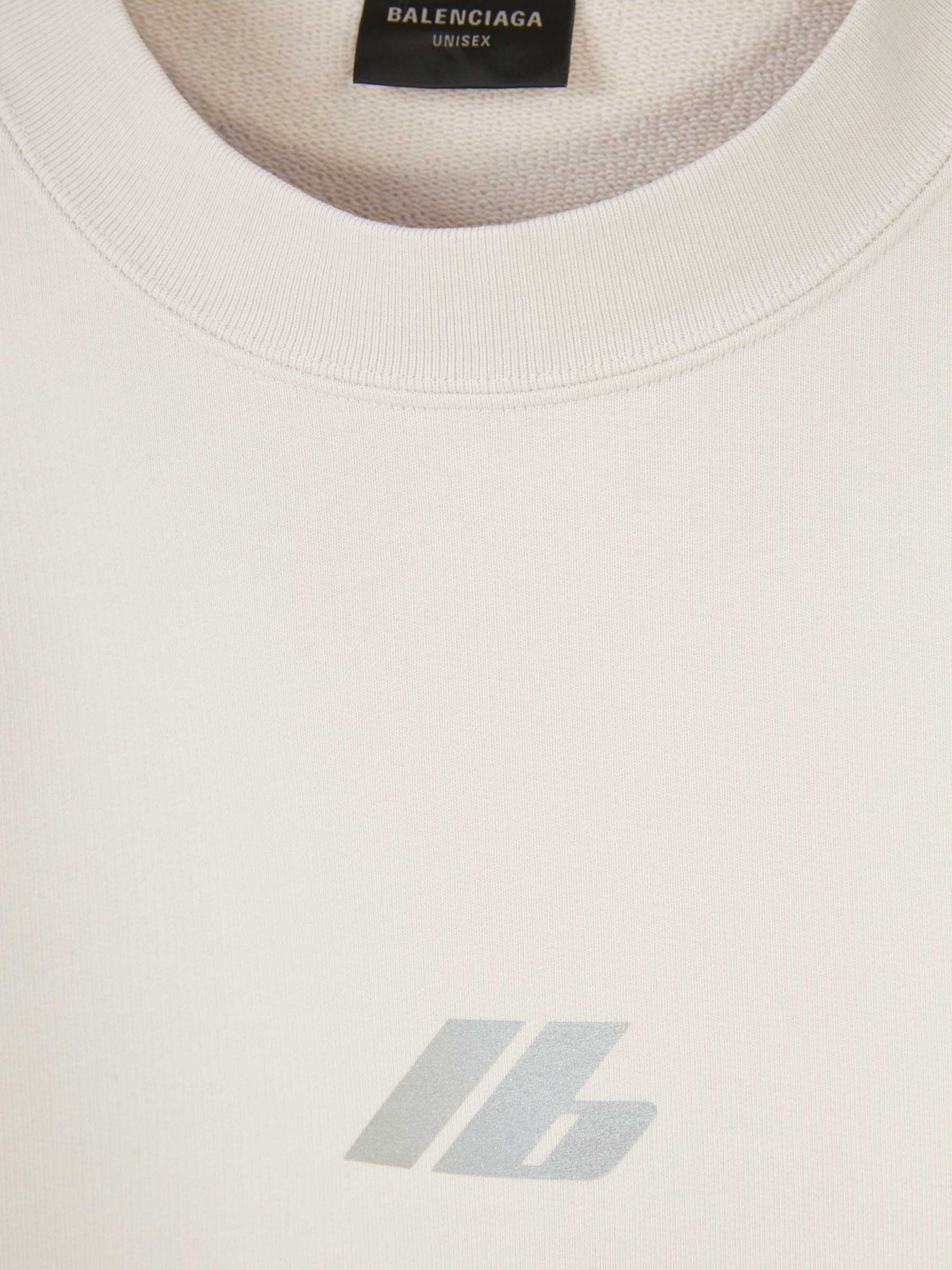 Outlet online Balenciaga Hombre Sudadera Logo Algodón color Crema sku 545-001670 01 - Foto 3