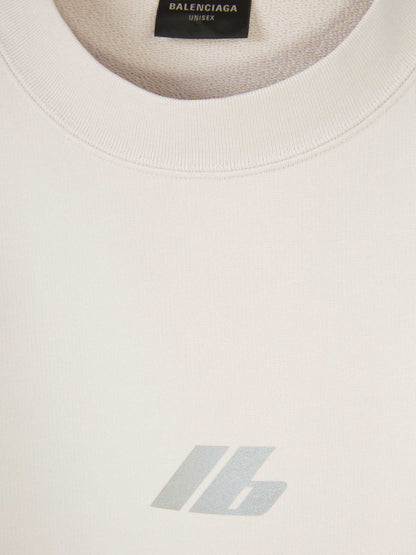 Outlet online Balenciaga Hombre Sudadera Logo Algodón color Crema sku 545-001670 01 - Foto 3