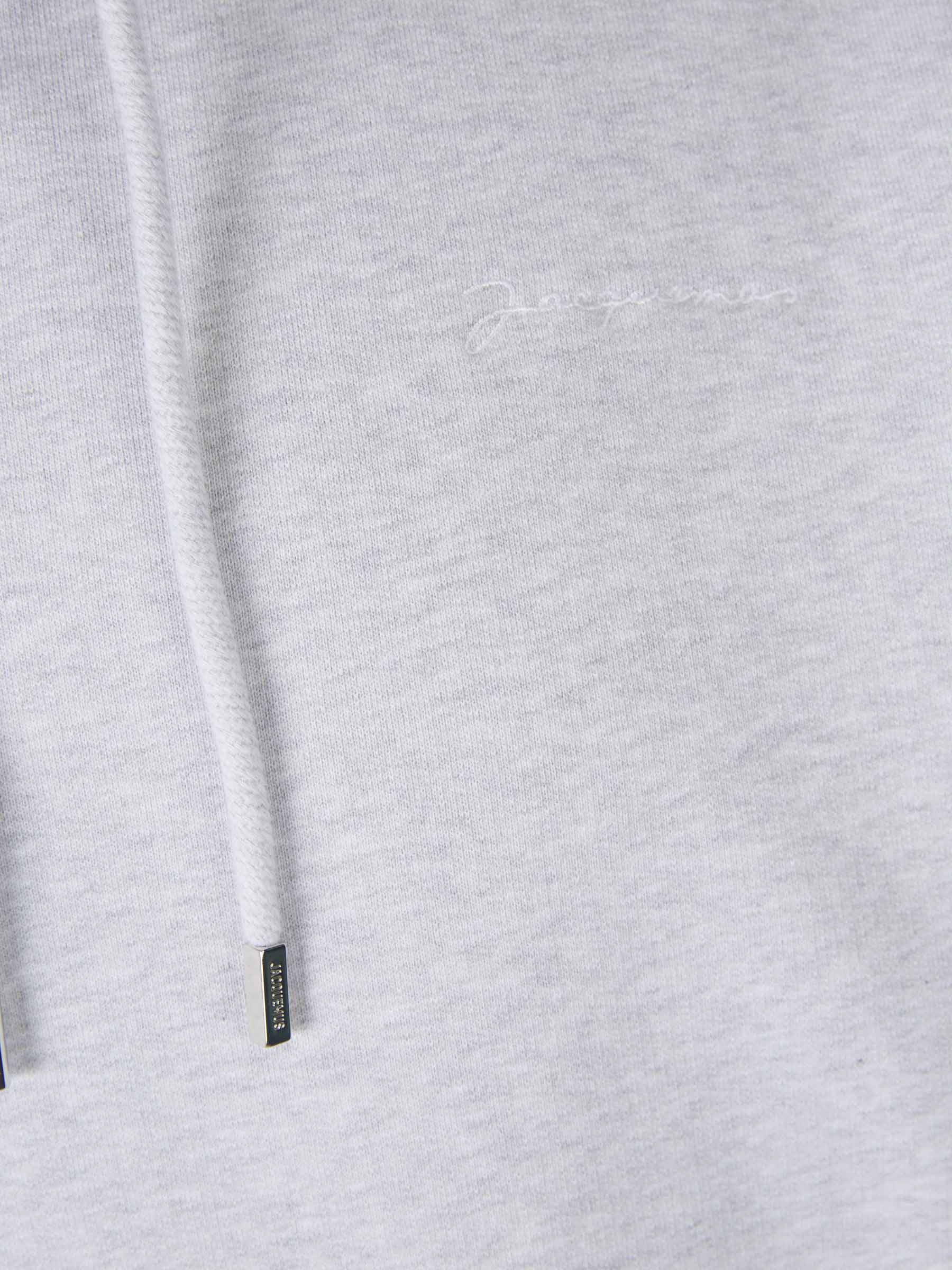 Outlet online Jacquemus Hombre Sudadera Le Brode color Gris Claro sku 545-001688 01 - Foto 4