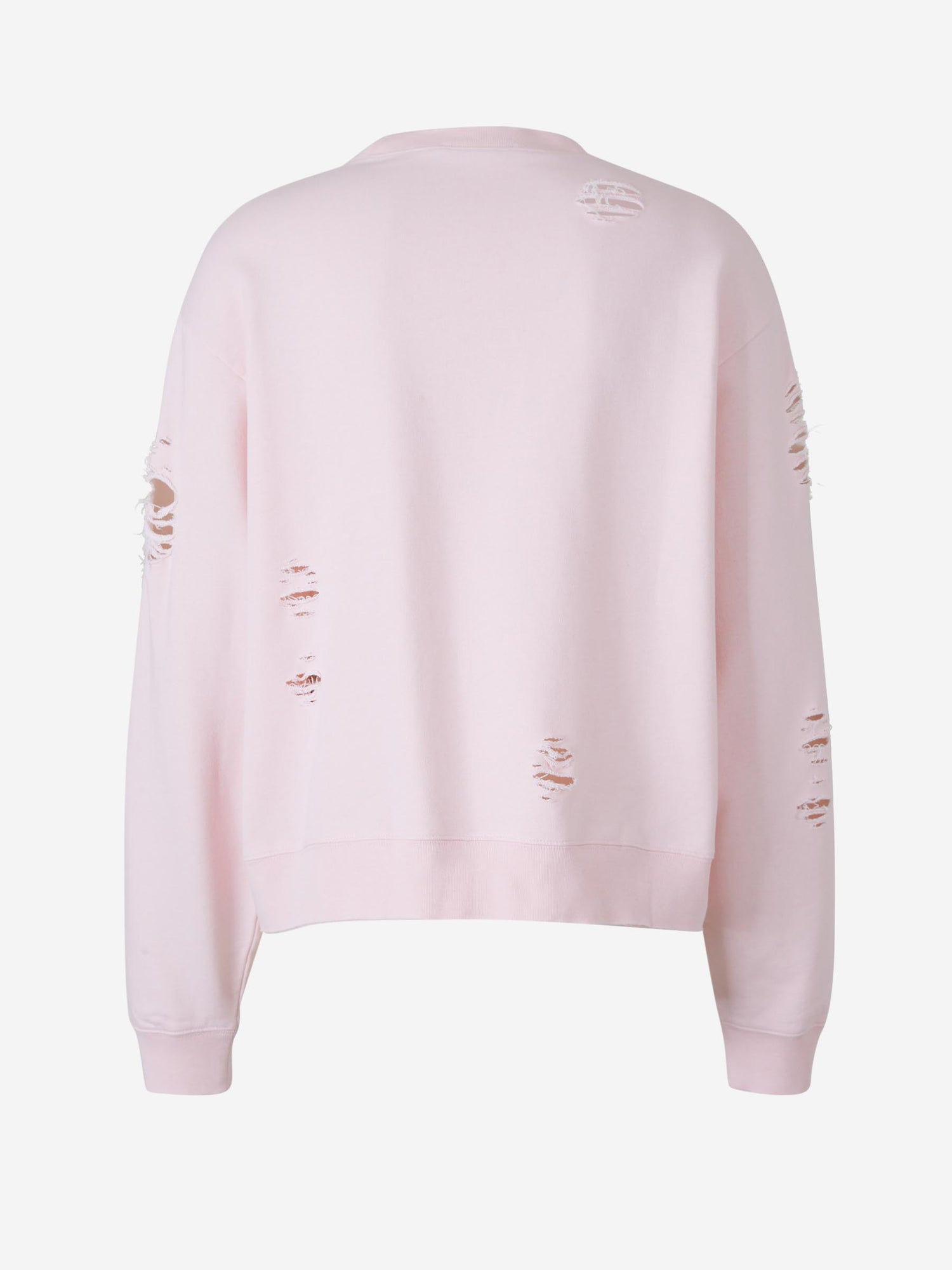 Outlet online Acne Studios Hombre Sudadera Logo Descosidos color Rosa Palo sku 545-001689 02 - Foto 2