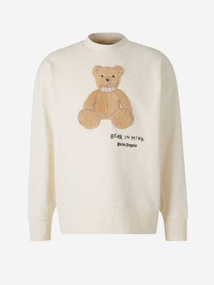 Outlet online Palm Angels Hombre Sudadera Bear In Mind color Beige sku 545-001733 01 - Foto 1